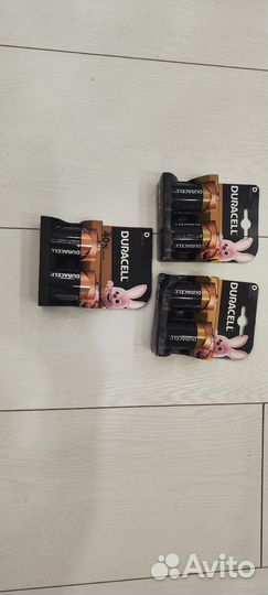 Duracell d2 lr20 4 шт