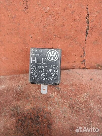 Реле 36 шумовой сигнал. Volkswagen T4