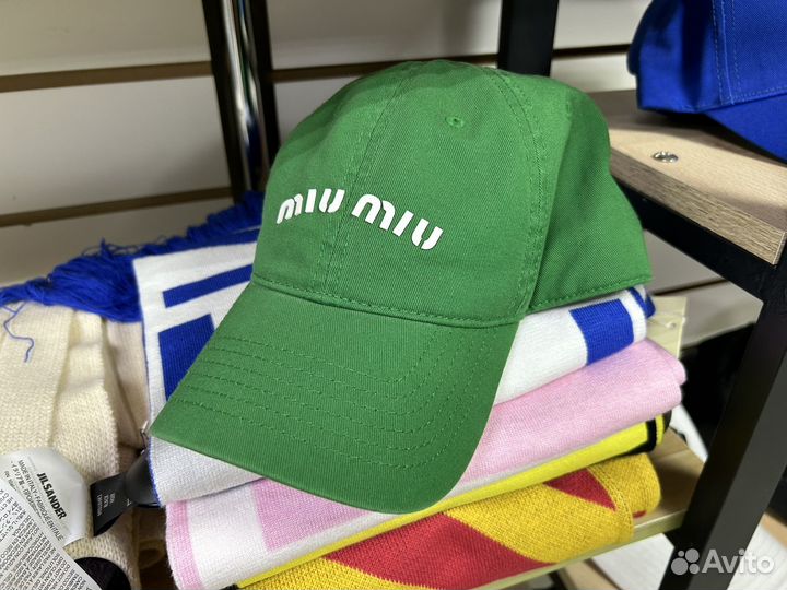 Бейсболка Miu Miu