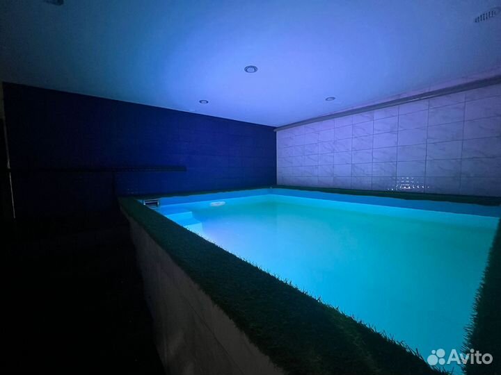 Баня сауна с бассейном