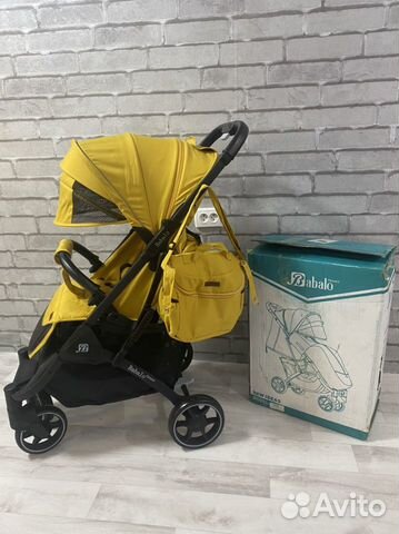 Коляска Babalo 2023 горчичный цвет )