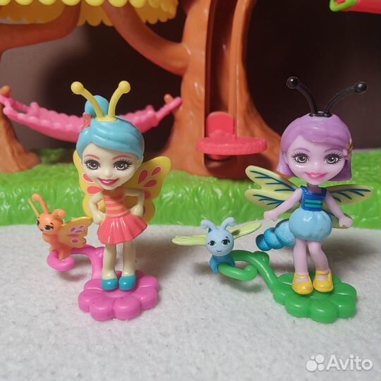 Enchantimals букашки бабочка пчёлка божья коровка