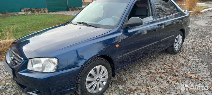 Hyundai Accent 1.5 МТ, 2007, 169 000 км