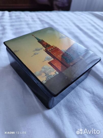 Шкатулка Спасская Башня кремль 1960-е