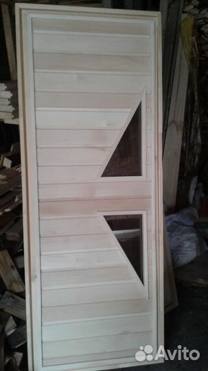 Двери банные (липа, сосна)