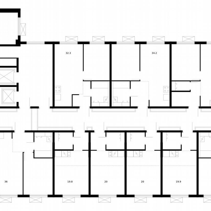 3-к. квартира, 76,4 м², 8/16 эт.