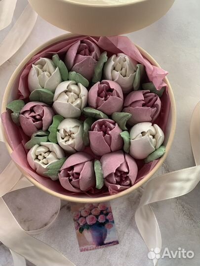 Зефирные тюльпаны