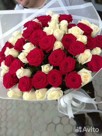 Букет из 101 Розы Доставка 24/7