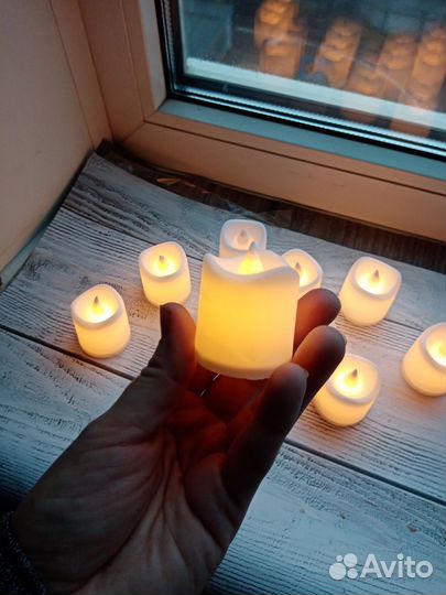 Фонарик свеча на батарейках