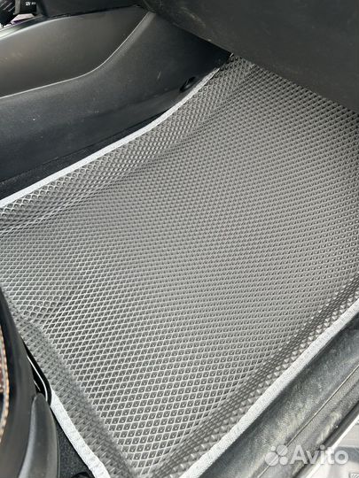 Автоковрики Kia rio 3D с бортами