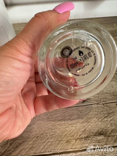 Коробка и пустой флакон Zarkoperfume 100 m