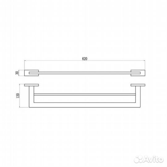 Полотенцедержатель Belz B90309 Черный
