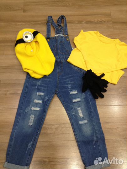 Костюм Миньона, новогодний, танцевальный