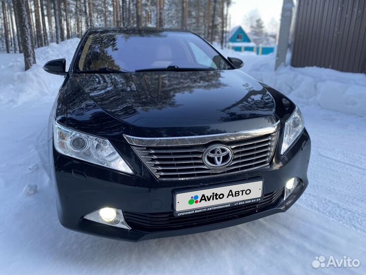 Toyota Camry 2.5 AT, 2013, 126 000 км