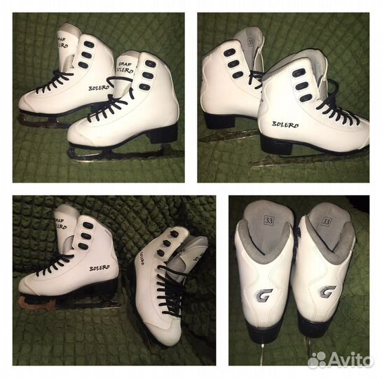 Коньки Фигурные Graf Laval Magic Black Nordway