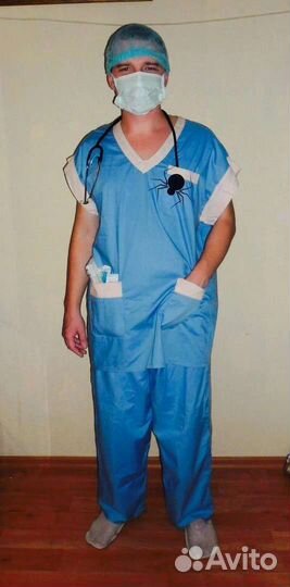 Костюм карнавальный на хеллоуин - хирург