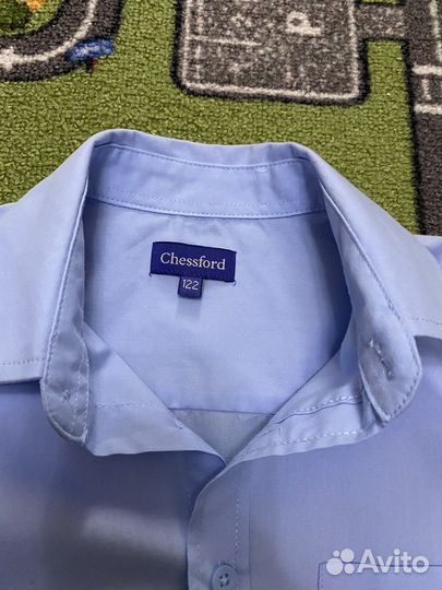 Рубашка школьная для мальчика р.122