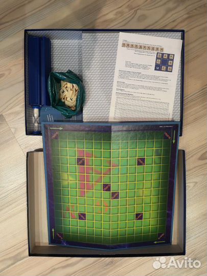 Настольная игра Составь слова (скрабл)