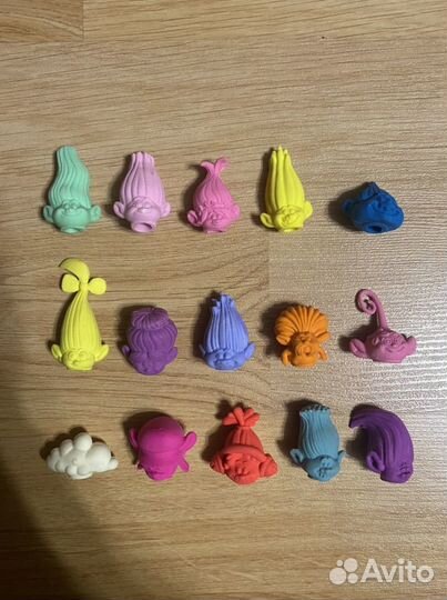 Тролли ластики из магнита