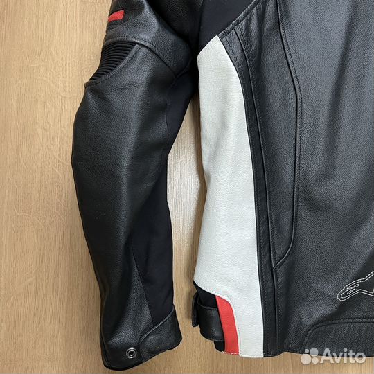 Мотокуртка кожаная Alpinestars Devon, размер 50-52