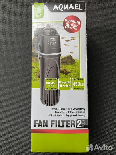 Внутренний фильтр aquael FAN 2 plus, 450 л/ч