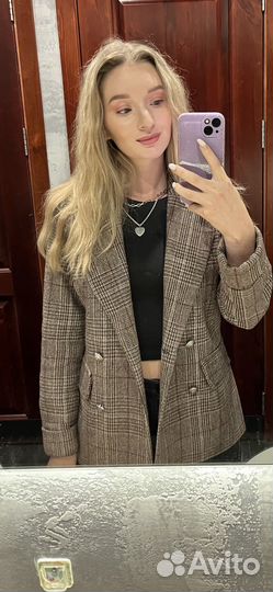 Твидовый жакет