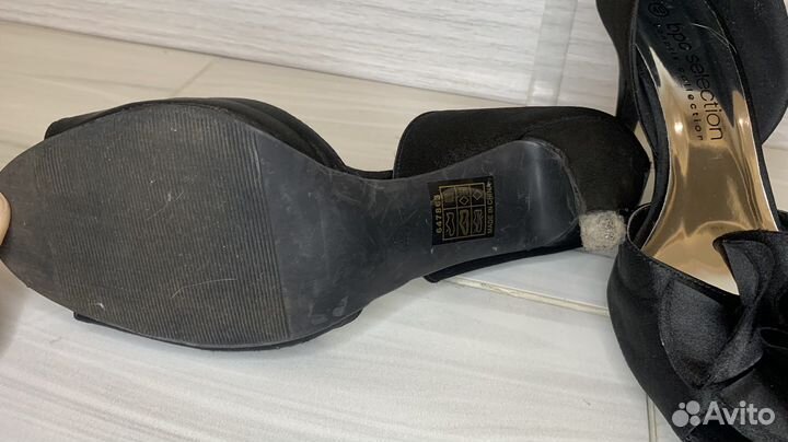 Босоножки тканевые 40 размер