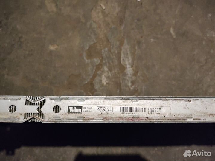 Радиатор охлаждения форд мондео 4 экобуст