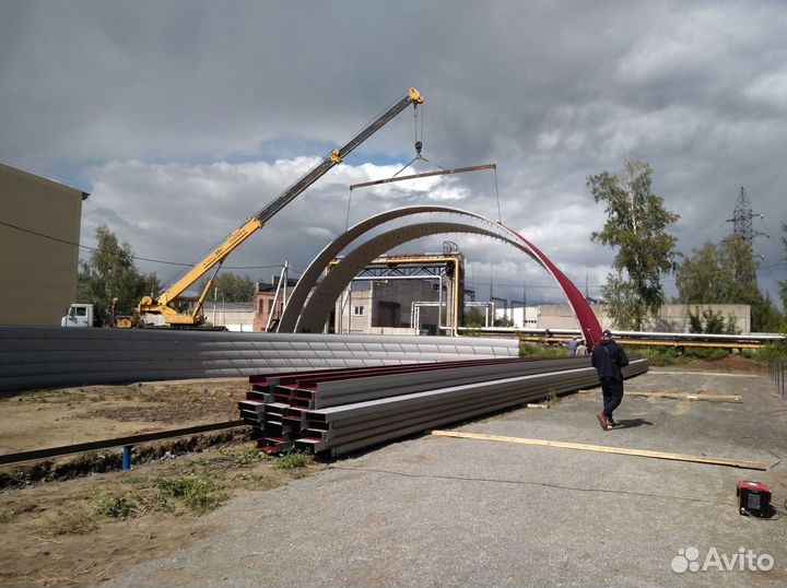 Быстровозводимые здания, ангары, овощехранилище