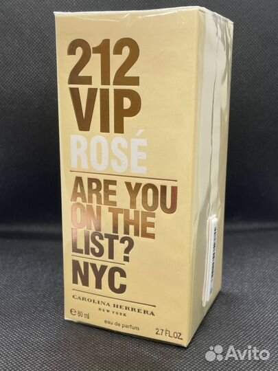 Духи/Парфюм/Carolina Herrera 212 VIP Rose