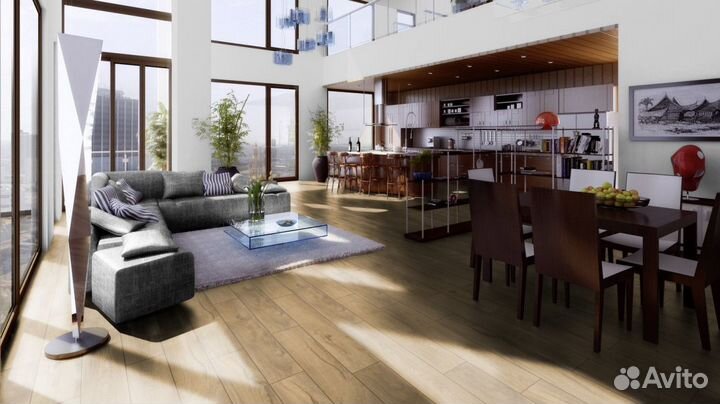 Плитка виниловая