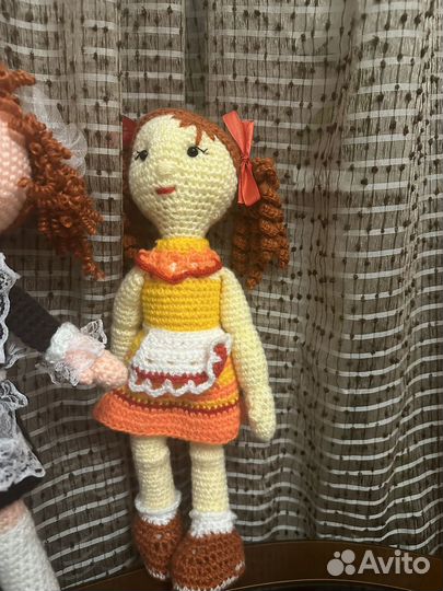 Вязаные игрушки ручной работы