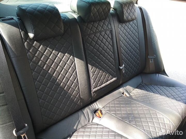 Чехлы экокожа в Ромб на Opel Insignia от Автопилот