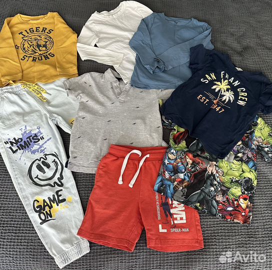 Вещи пакетом на мальчика 5-7 лет