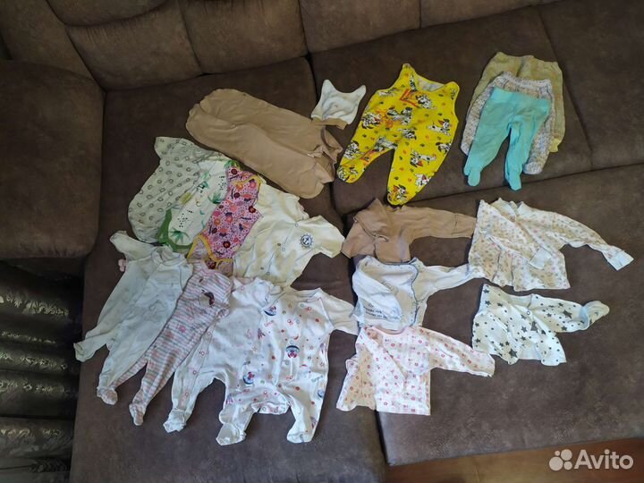 Детские вещи 0-3 месяца