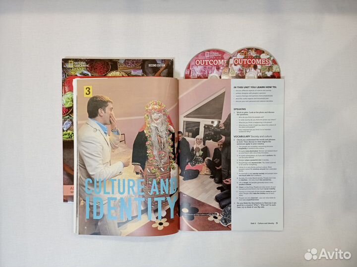 Outcomes Advanced / комплект (SB,WB,CD) новые