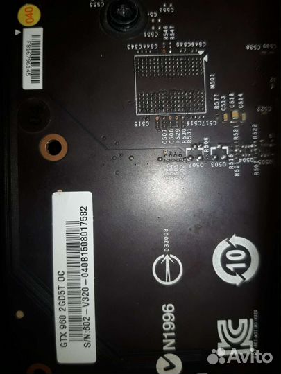 Видеокарта MS-V320 GTX960 2gb