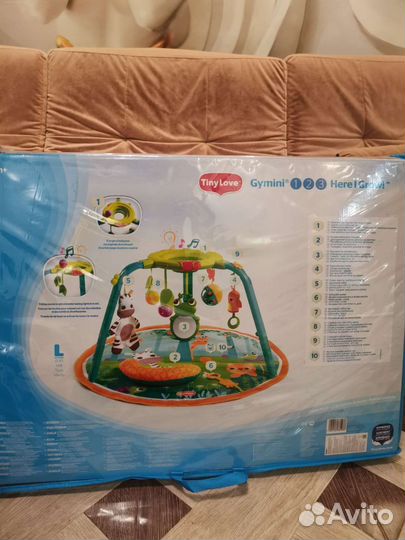Развивающий коврик tiny love