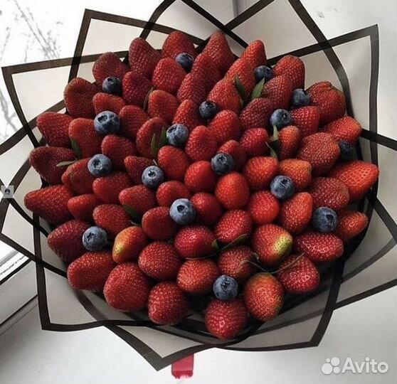 Букет из клубники в шоколаде