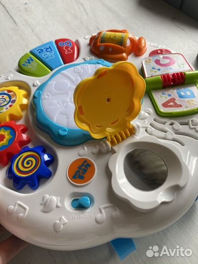 Музыкальный барабан, развивающая игрушка
