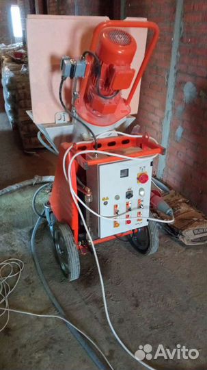 Аренда штукатурной станции с оператором