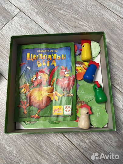Настольная игра цыплячьи бега