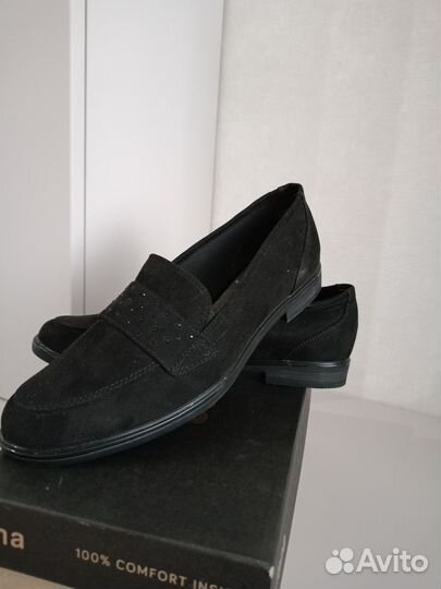 Лоферы женские 38 размер натуральная замша