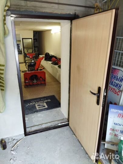 Дверь входная металлическая с отделкой