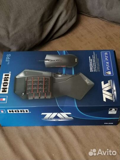 Мышь и кейпад hori T.A.C. PRO Чёрный