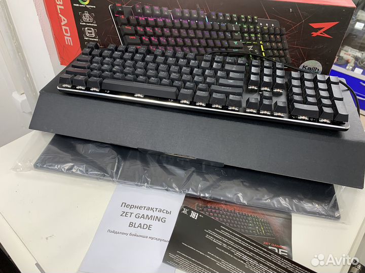 Клавиатура игровая ZET gaming Blade Optical ZG-FL