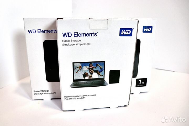HDD Wd Elements portable 1TB