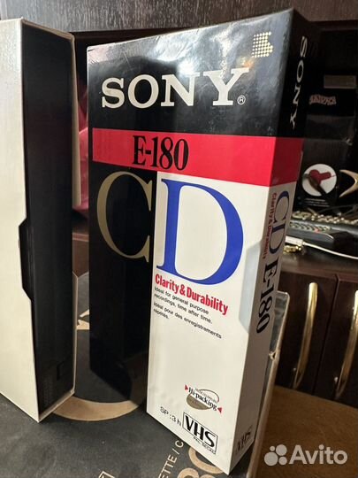 Видеокассеты vhs новые Sony