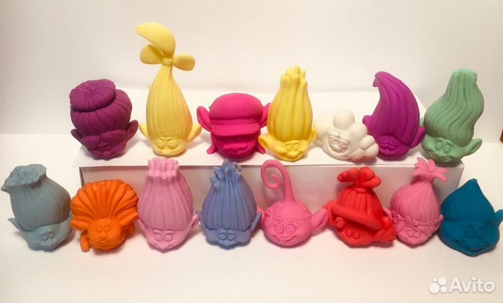 Тролли ластики из Пятёрочки