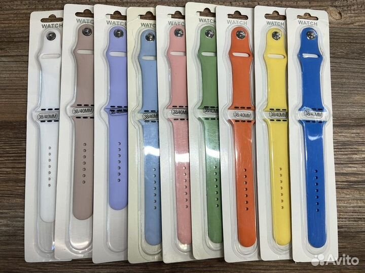 Ремешок силиконовый Apple Watch 38/40/41